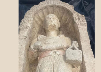 Diodoros'un Mezar Steli yeniden envantere kazandırıldı