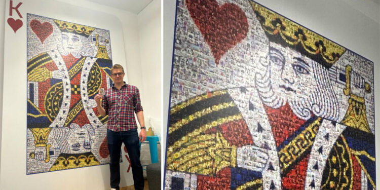 Dünyanın en büyük oyun kartı, Guinness Rekorlar Kitabı'na girdi