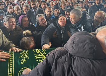 Dershane yangınında ölen öğretmene gözyaşlarıyla veda