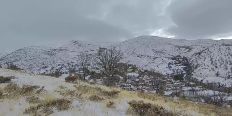 Diyarbakır'ın yüksek kesimlerine kar yağdı