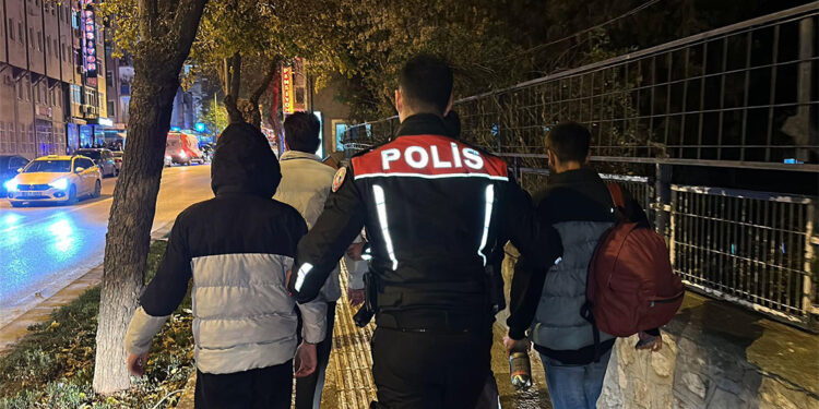 Edirne'de kaçak göçmen operasyonu; 17 göçmen yakalandı
