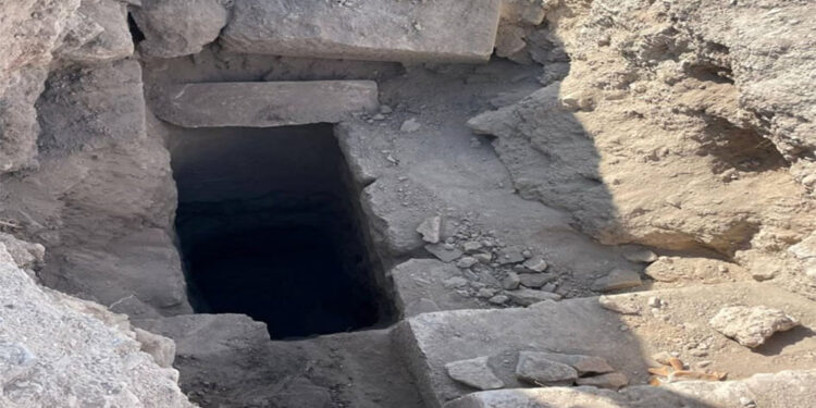 Kaçak kazı yaptığı tespit edilen 4 şüpheli yakalandı