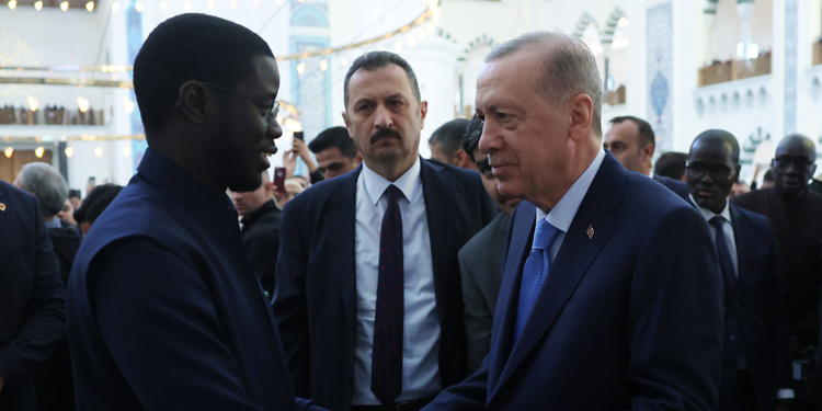 Erdoğan ve Senegal Cumhurbaşkanı Çamlıca Camii'nde cuma namazı kıldı