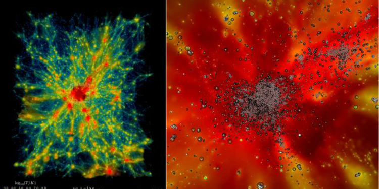 Evrenin en büyük simülasyonu oluşturuldu