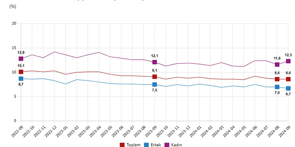 Eylül ayı işsizlik rakamları açıklandı