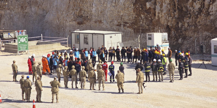 Gabar Dağı’ndaki Şehit Aybüke Yalçın Petrol Arama Sahası’nda tatbikat