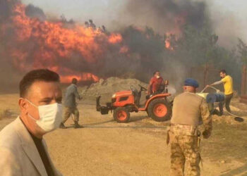 Hatay'daki orman yangını 4 eve sıçradı