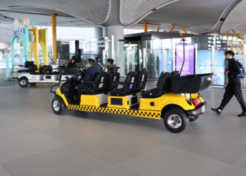 Havalimanında TAXİ hizmeti, kişi başı 18 Euro