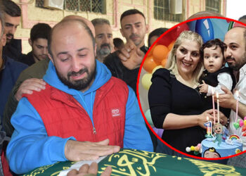 Böcek ilaçlaması nedeniyle ölen Altay bebeğe veda