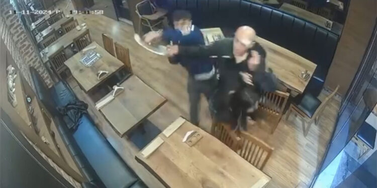 Beyoğlu'nda restoranda palalı saldırı