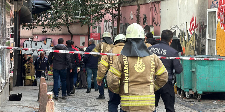 Beyoğlu'nda asansör faciası