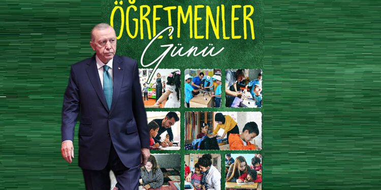 Erdoğan 24 Kasım Öğretmenler Günü'nü kutladı