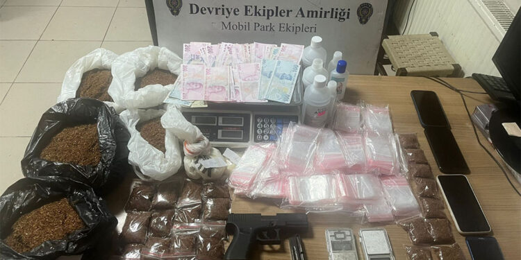 İstanbul'da uyuşturucu operasyonu: 5 şüpheli yakalandı