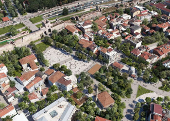 Topkapı Kaleiçi Meydanı yenileniyor