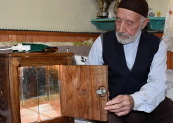 İyiliğe adanmış ömürden 'Sakal-ı Şerif' için muhafaza kutusu