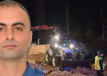 Kazaya müdahale eden polislere TIR çarptı: 1 şehit
