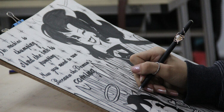 Kocaeli Güzel Sanatlar Lisesi öğrencilerinin resimleri Yunanistan'da sergilenecek