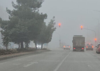 Konya-Ankara kara yolunda yoğun sis