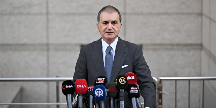 Ömer Çelik'ten Filistin davasına destek