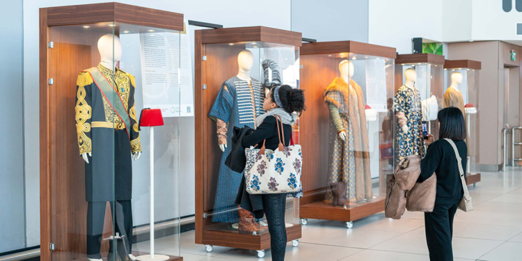 Osmanlı padişahlarının merasim kıyafetleri İstanbul Havalimanı’nda