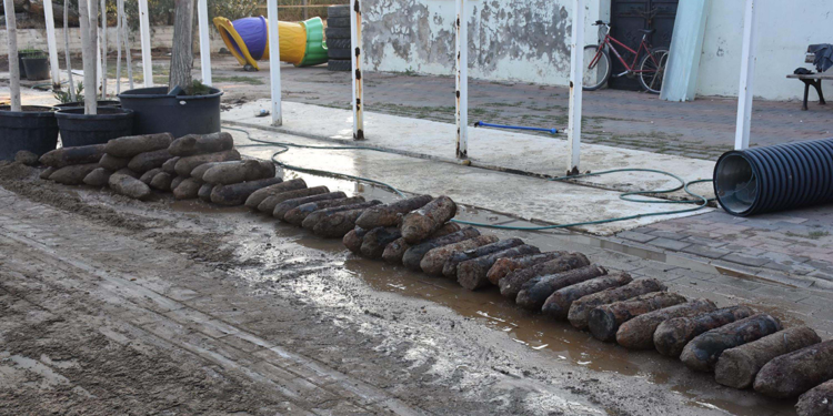 Patlamamış 50 top mermisinin incelenmesi için PAMİT ekipleri bekleniyor