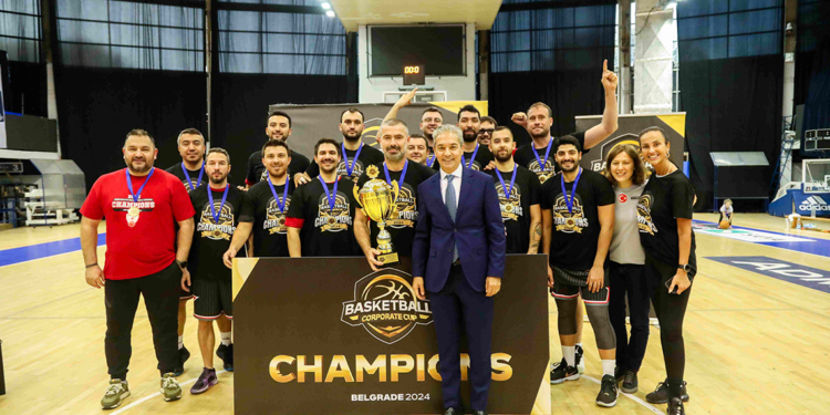 Potanın Yıldızları, Şirketler Basketbol Turnuvası’nın şampiyonu oldu