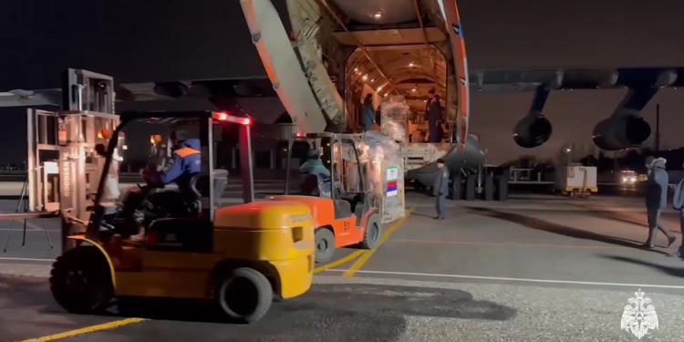 Rusya’dan Gazze'ye 28 tonluk insani yardım
