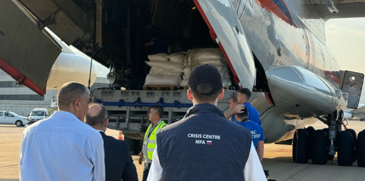 Rusya’dan Lübnan'a 24 tonluk insani yardım