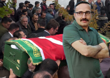 Öldürülen hastane görevlisi Emrah Budak toprağa verildi