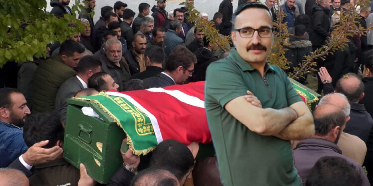 Öldürülen hastane görevlisi Emrah Budak toprağa verildi