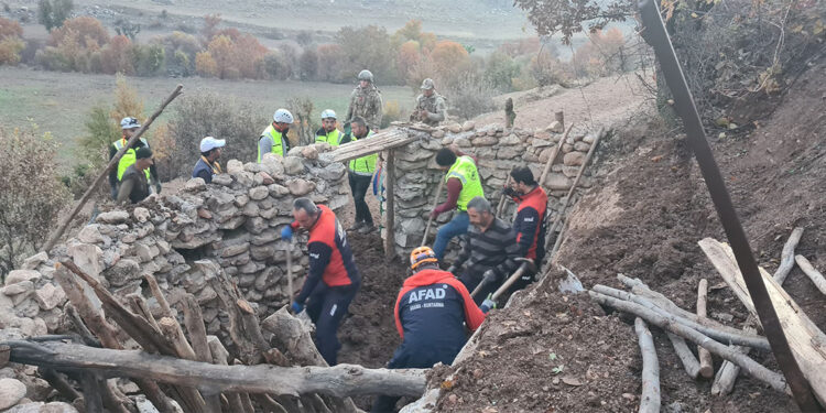 Siirt'te ağılın tavanı çöktü, 3 küçükbaş öldü