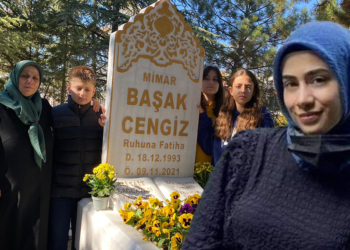 Samuray kılıcıyla öldürülen Başak Cengiz, ölüm yıldönümünde anıldı