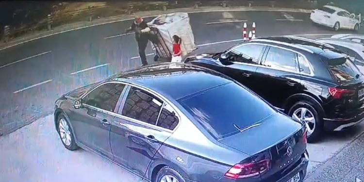 Şişli'de öldürülen 6 yaşındaki Şirin'in son görüntüleri ortaya çıktı