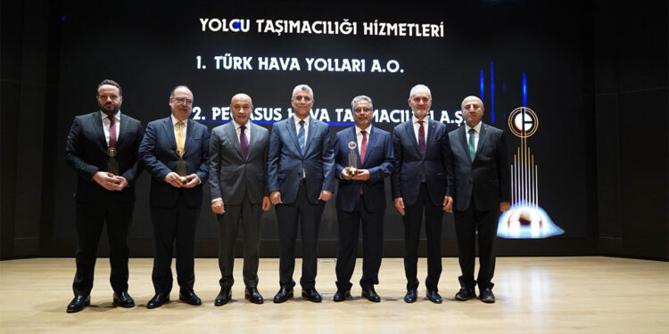 THY, yolcu taşımacılığı hizmetleri dalında ödüle layık görüldü