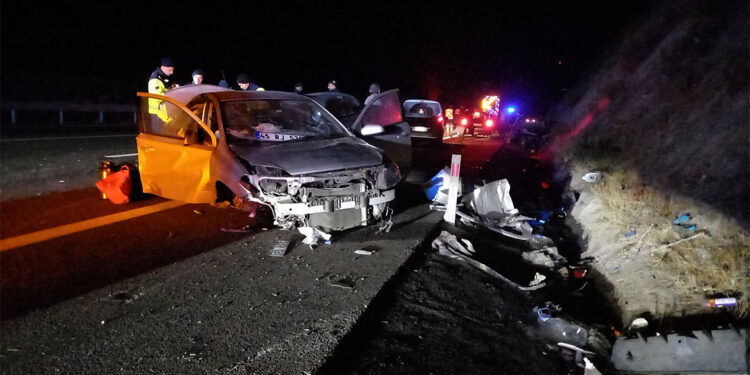 Yola devrilen tomruklar zincirleme kazaya neden oldu; 1 ölü, 9 yaralı