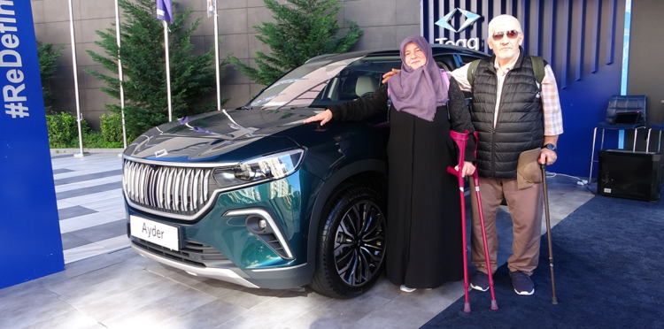 Togg'un yeni rengi ‘Ayder’, Rize'de görücüye çıktı