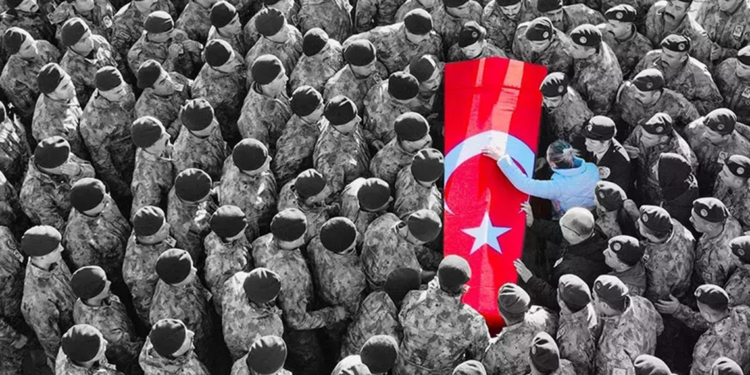 Tunceli'de şehit olan polis memuru, törenle memleketine uğurlandı