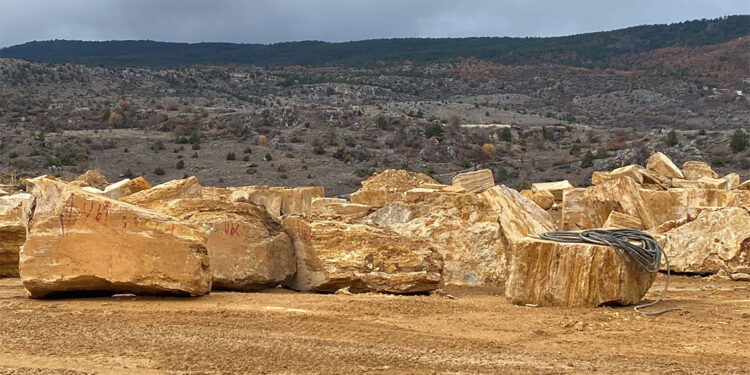 ‘Eskipazar sarı traverten taşı’ coğrafi işaret tescili aldı