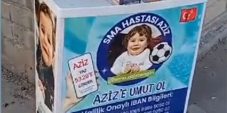 SMA hastası Aziz'in bağış parası çalındı