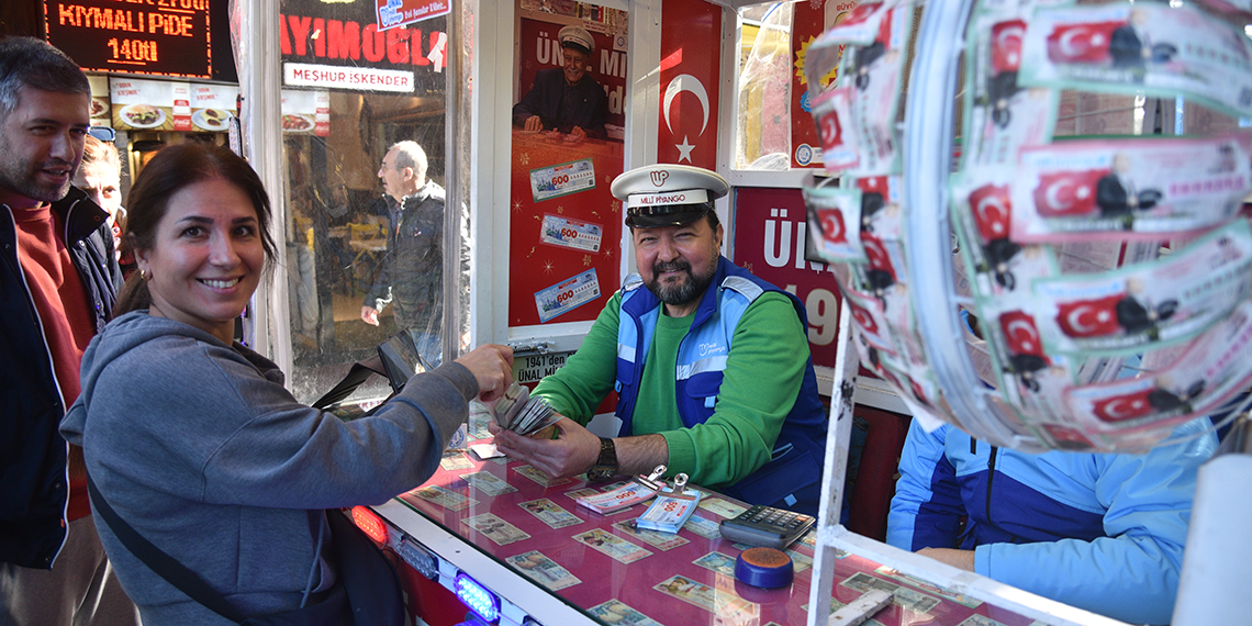 600 milyon liralık Milli Piyango Yılbaşı biletlerine yoğun ilgi