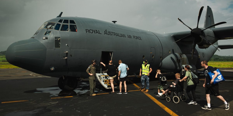 686 Avustralyalı Vanuatu’dan tahliye edildi