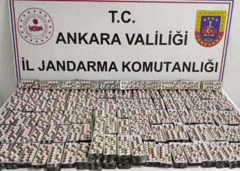 Ankara'da uyuşturucu operasyonu; 7 bin 650 adet hap ele geçirildi