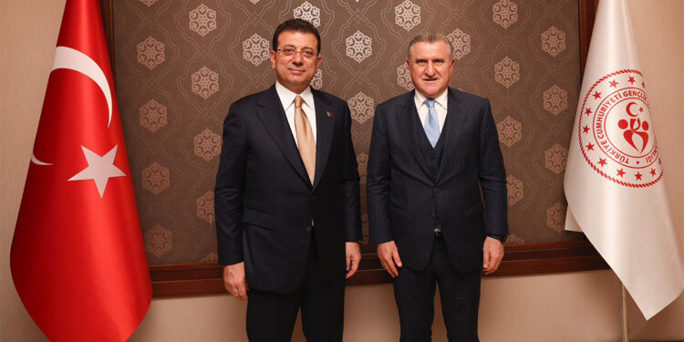 Osman Bak İBB Başkanı İmamoğlu'nu kabul etti