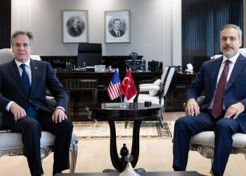 Hakan Fidan ABD Dışişleri Bakanı Blinken ile bir araya geldi