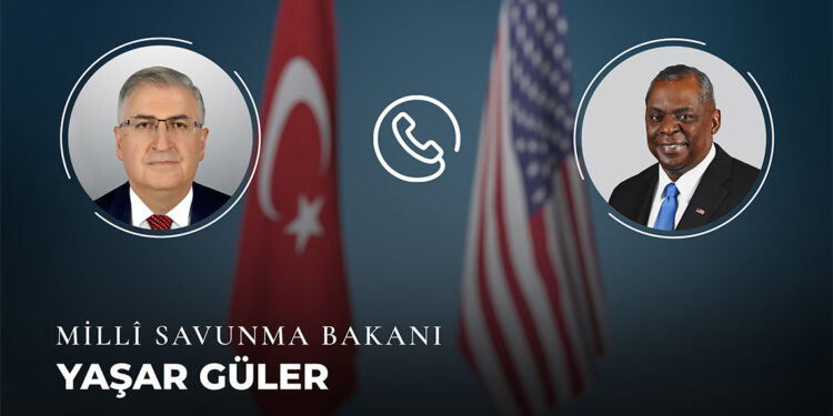 Bakan Güler, Suriye'deki son gelişmeleri Austin ile görüştü