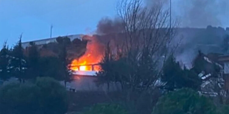 Balıkesir'de patlayıcı üreten fabrikada patlama