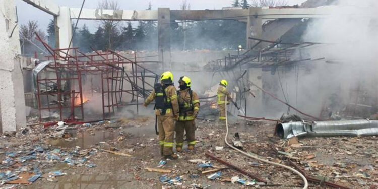 Mühimmat fabrikasındaki patlamada 3 tutuklama