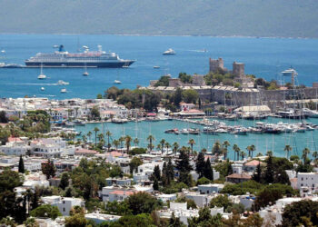 Bodrum'da turizm hareketliliği sürüyor
