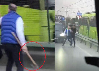 Bursa'da baltalı kavga