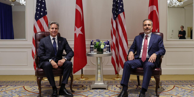 Bakan Fidan, ABD'li mevkidaşı Blinken ile görüştü